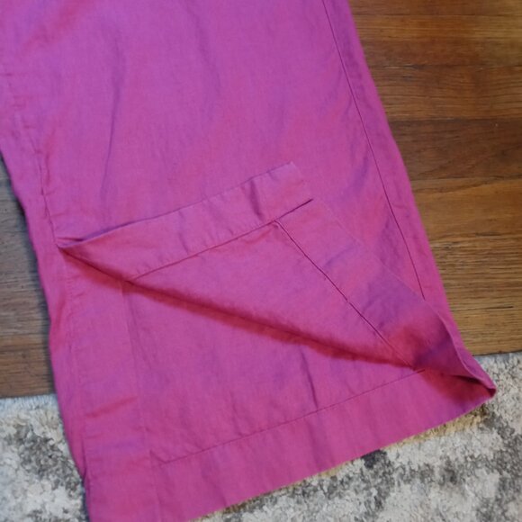 ATHLETA plus retreat linen mid rise wide leg pants (1X) - Picture 8 of 15